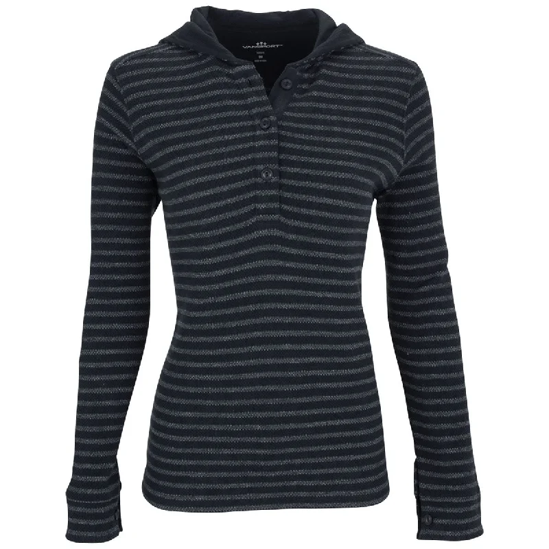 Vantage Women's Navy/White Baja Hoodie