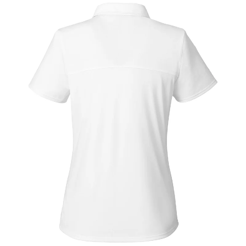 Puma Golf Women's Bright White Gamer Golf Polo