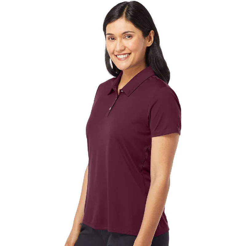 adidas Golf Women's Maroon Performance Sport Shirt