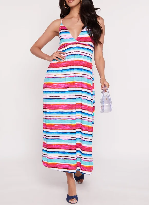 Striped Maxi Sundress