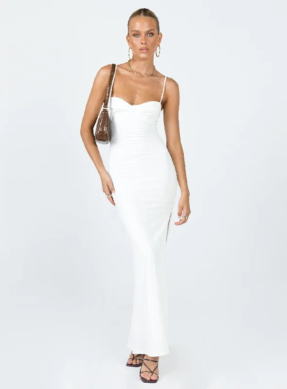 Belladonna Maxi Dress White