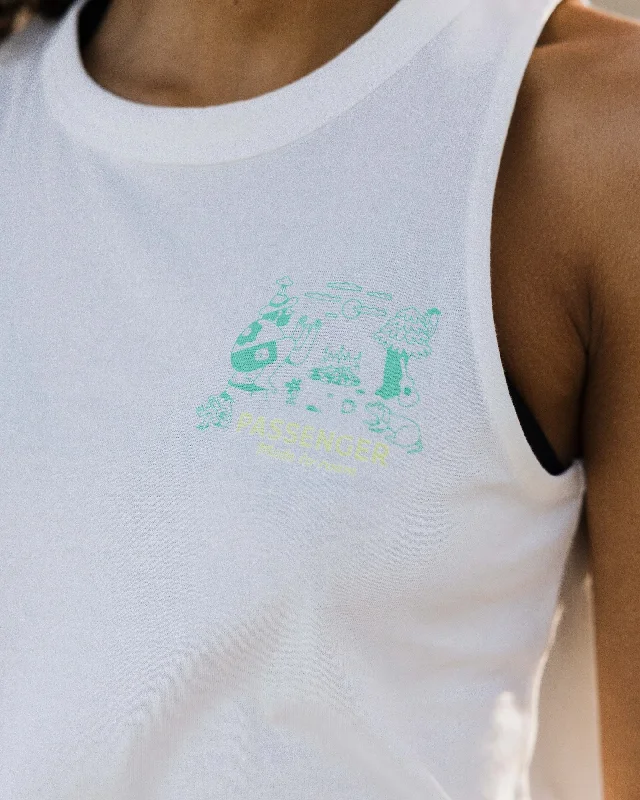 Better Outside Organic Cotton Tank Top - Marshmallow