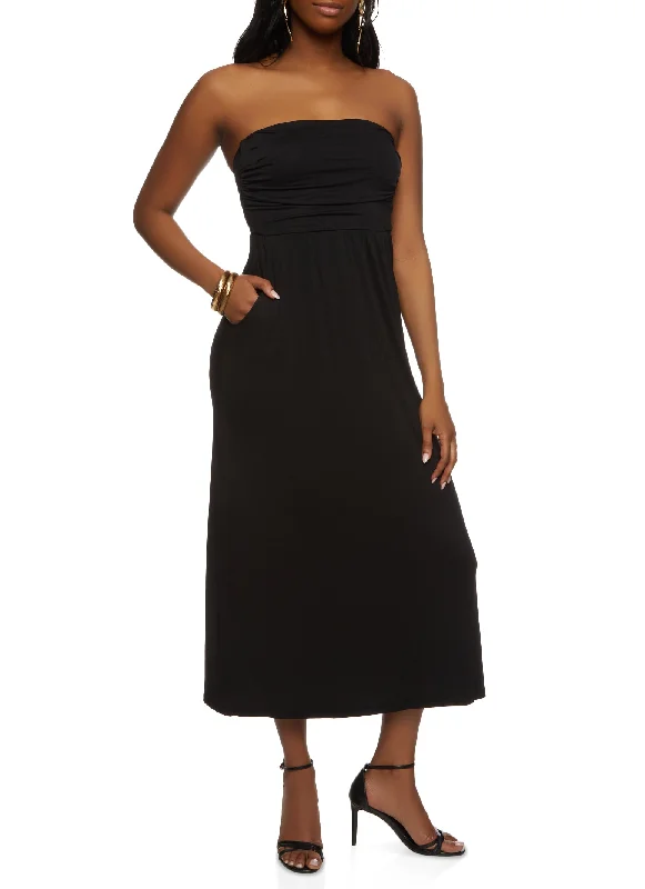 Strapless Maxi Dress