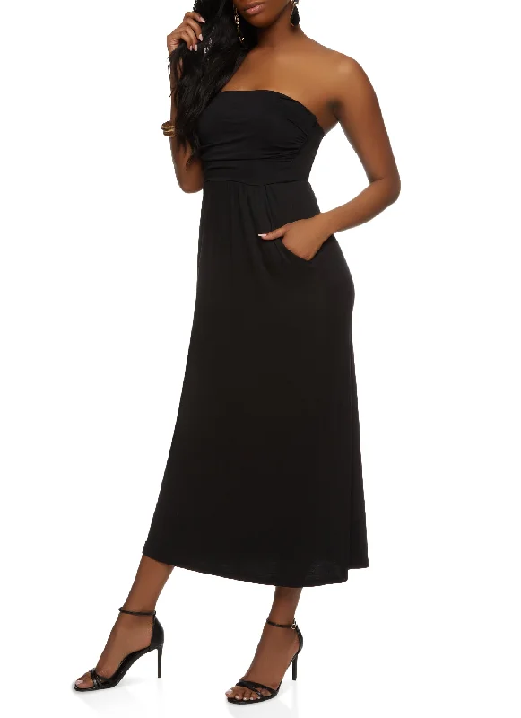 Strapless Maxi Dress