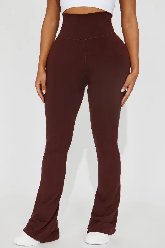 Break A Sweat Active Yoga Pant - Chocolate