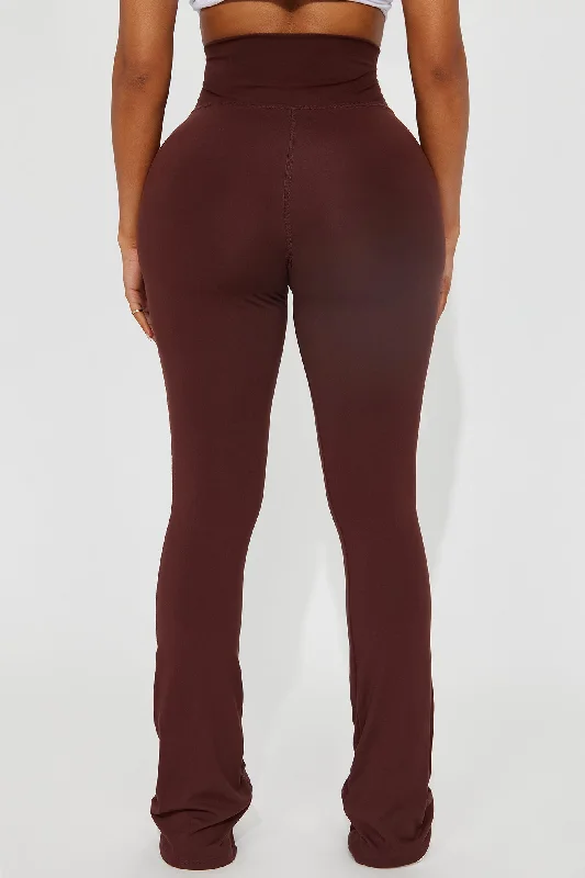 Break A Sweat Active Yoga Pant - Chocolate