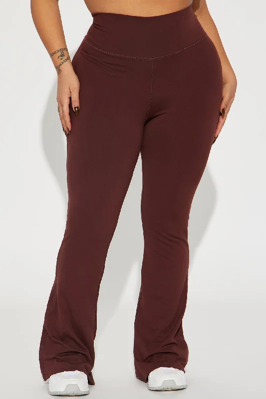 Break A Sweat Active Yoga Pant - Chocolate