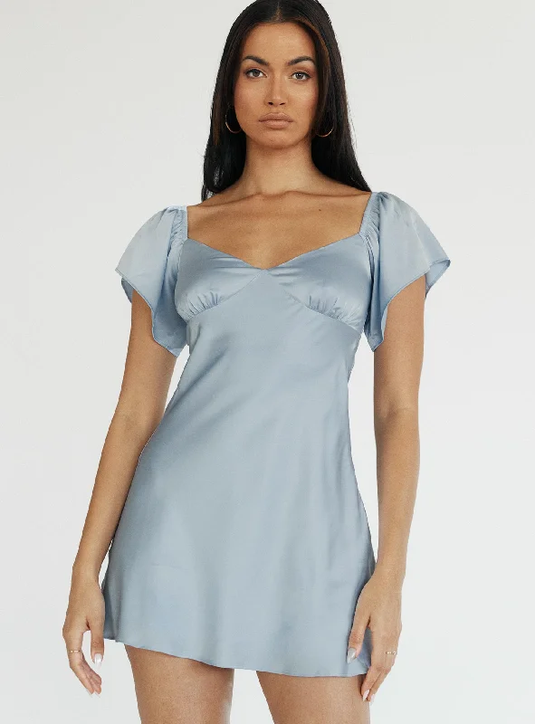 Isabel Mini Dress Blue