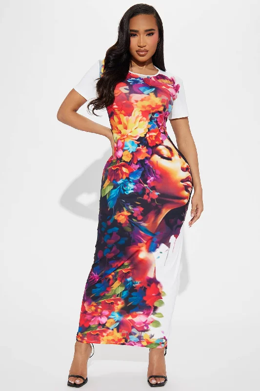 Jasmine Maxi Dress - Multi Color