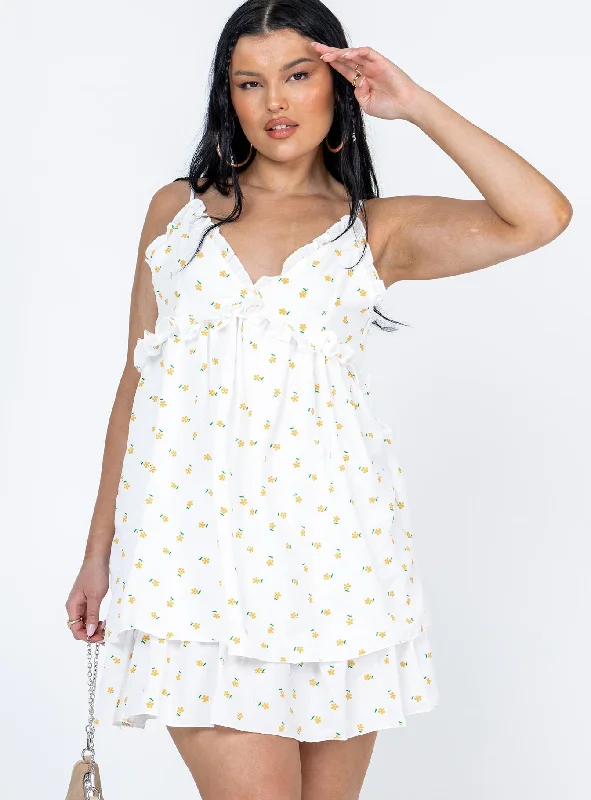 Kassidy Mini Dress White