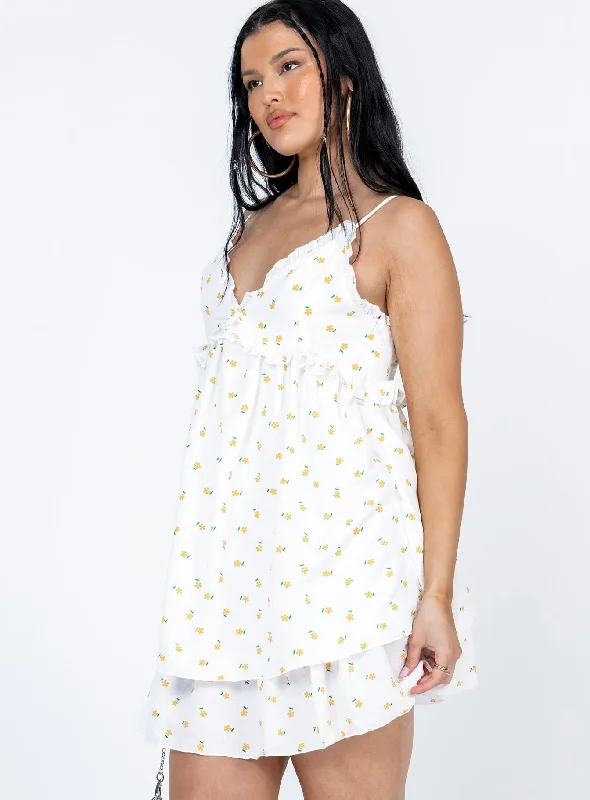 Kassidy Mini Dress White