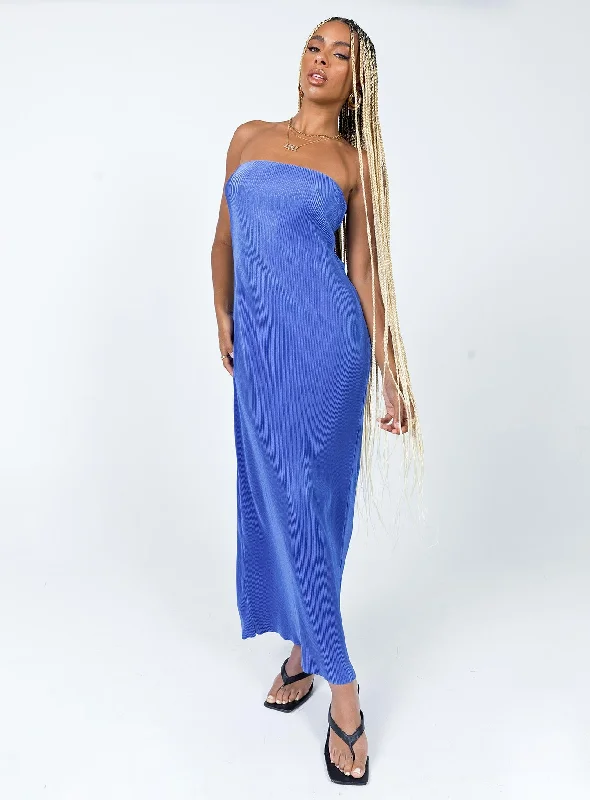 Lenney Maxi Dress Blue