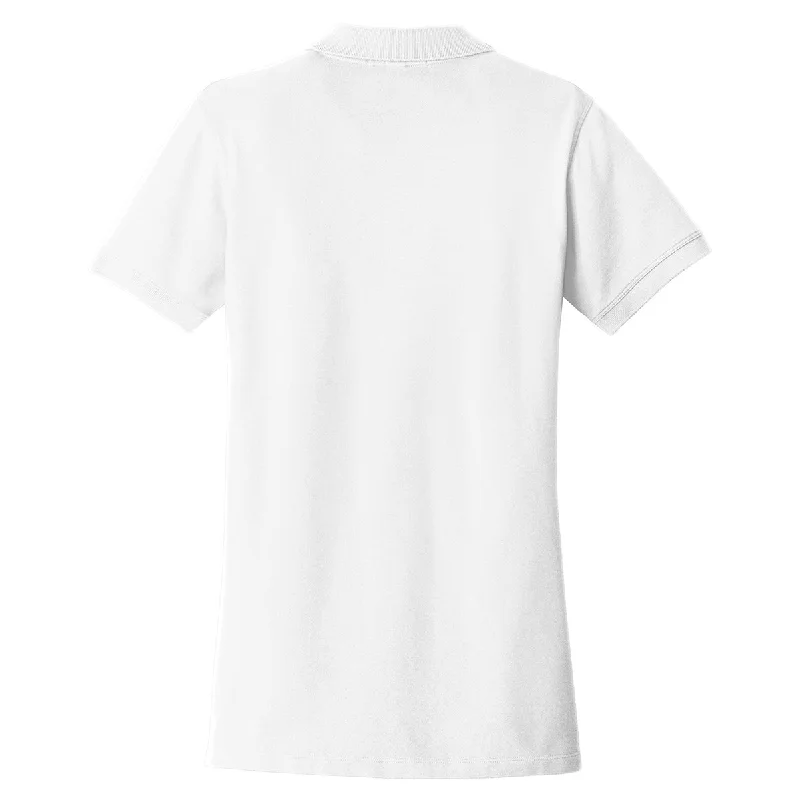 Port Authority Women's White Ezcotton Polo