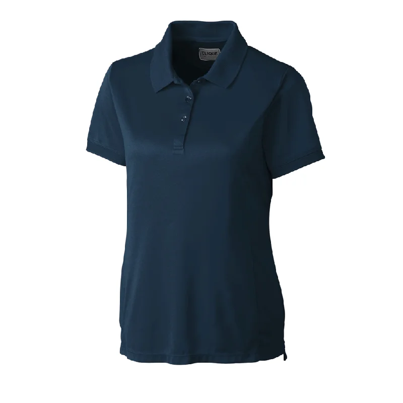 Clique Women's Dark Navy Oslo Pique Polo