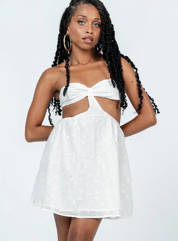 Lulani Mini Dress White