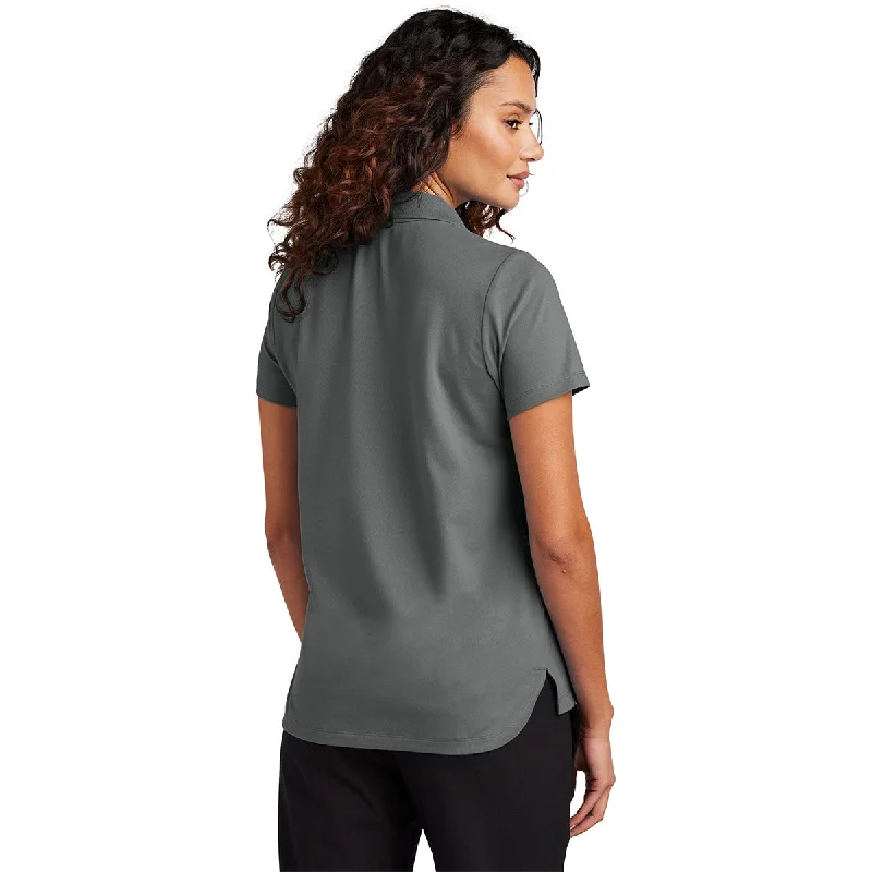 Mercer+Mettle Women's Storm Grey Stretch Pique Polo