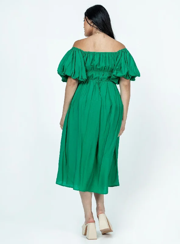 Neri Midi Dress Green