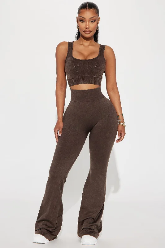 Next Level Active Yoga Pant - Chocolate