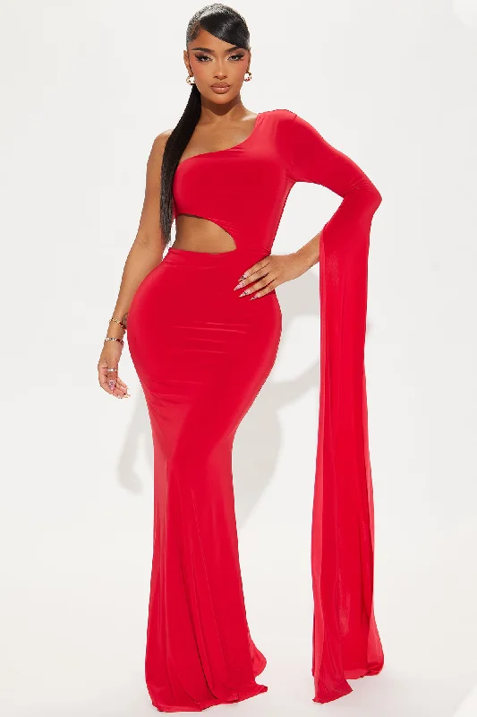 Not The Drama Gown - Red