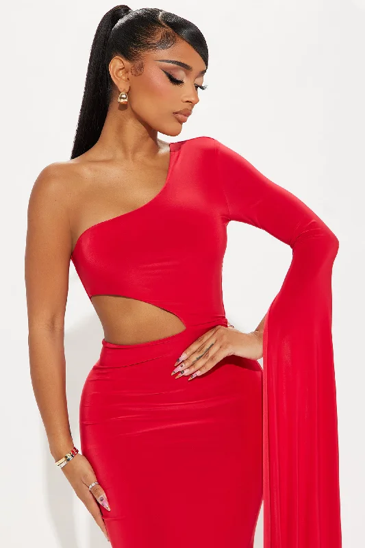 Not The Drama Gown - Red