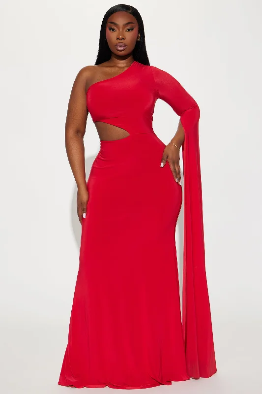 Not The Drama Gown - Red