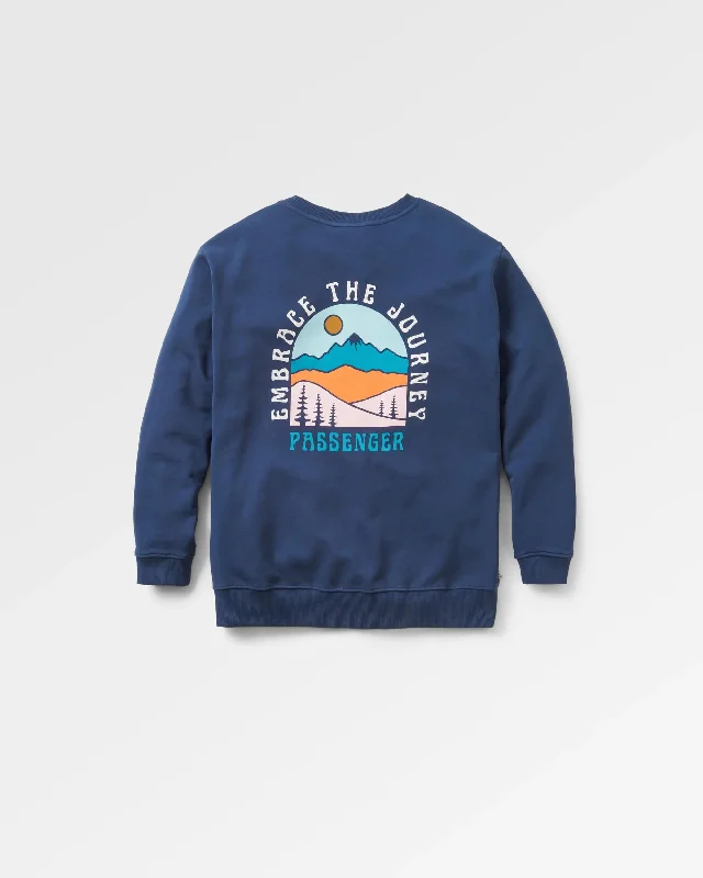 Outlook Long Sleeve Sweatshirt - Rich Navy