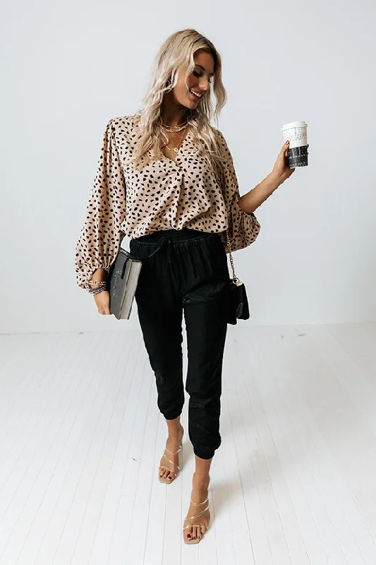 Piece Of Paris Cheetah Print Shift Top