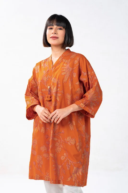 Printed Cambric Kurti