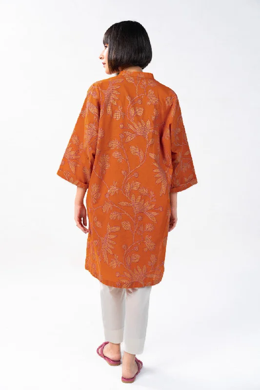 Printed Cambric Kurti