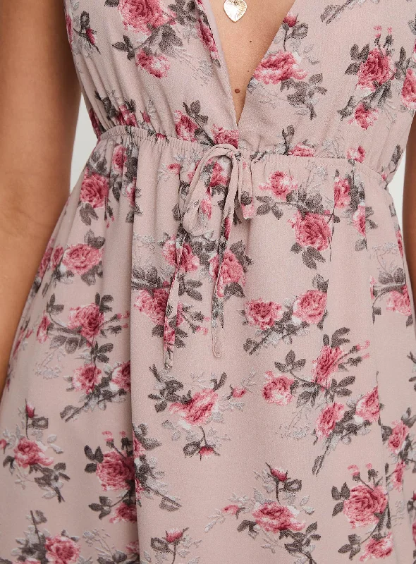 Renaud Mini Dress Pink Floral