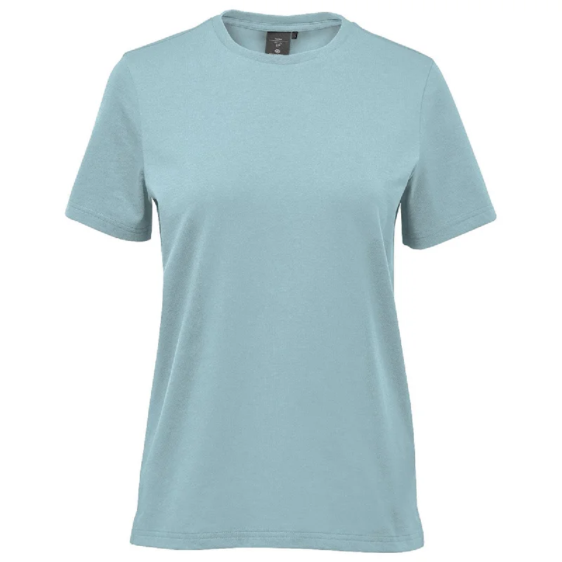 Stormtech Women's Ice Blue Settebello Short Sleeve Tee