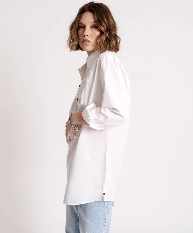 TUXEDO SHIRT DRESS