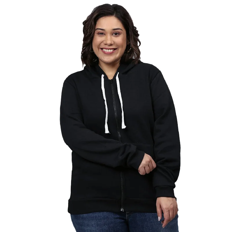 Women Full Sleeve Hooded Sweatshirt