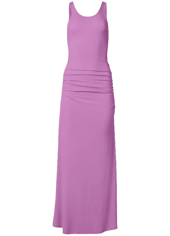 Strappy back maxi dress - Orchid