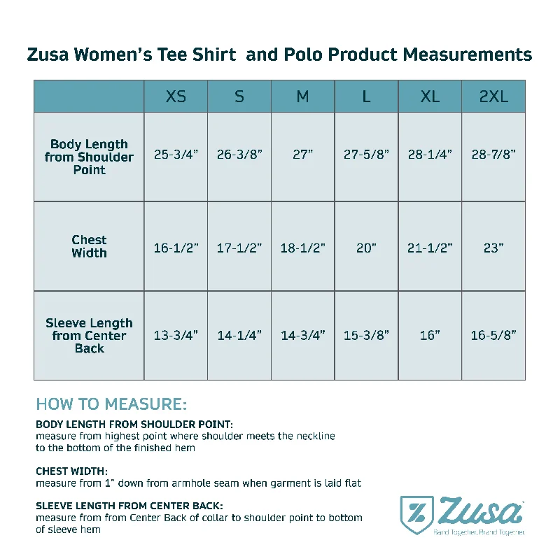 Zusa 3 Day Women's Black Heather Tamarac Tee