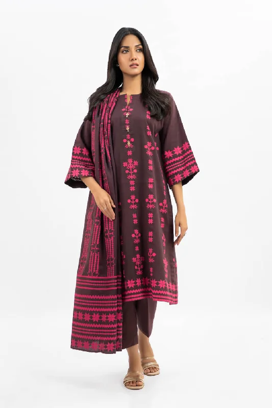 2 Pc Printed Khaddar Outfit