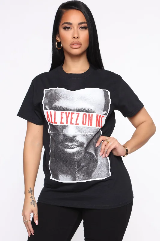 All Eyes On Me Top - Black