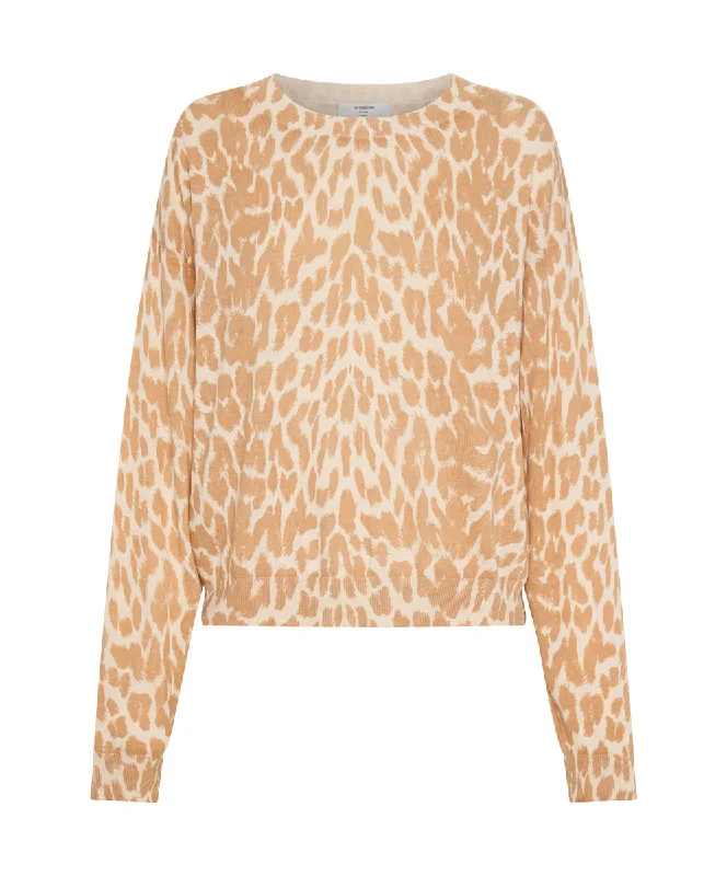 ANIMAL HAPHAZARD KNIT SWEATER