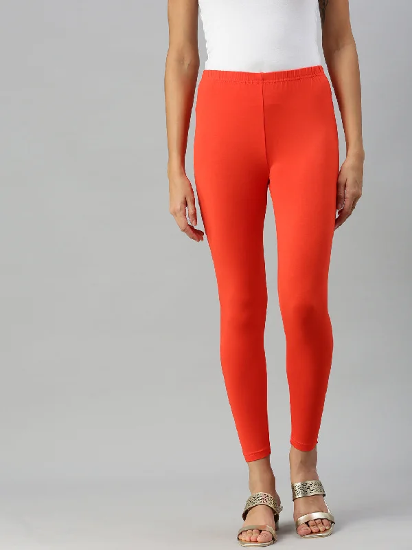 Ankle Leggings-Papaya