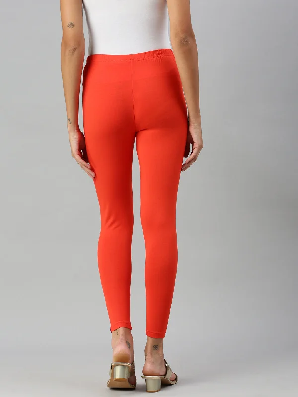 Ankle Leggings-Papaya