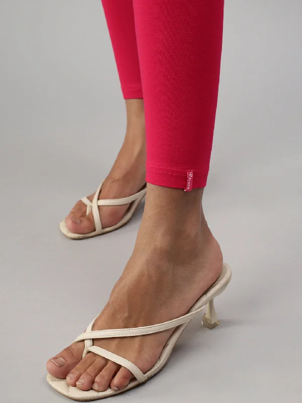 Ankle Leggings-Strawberry