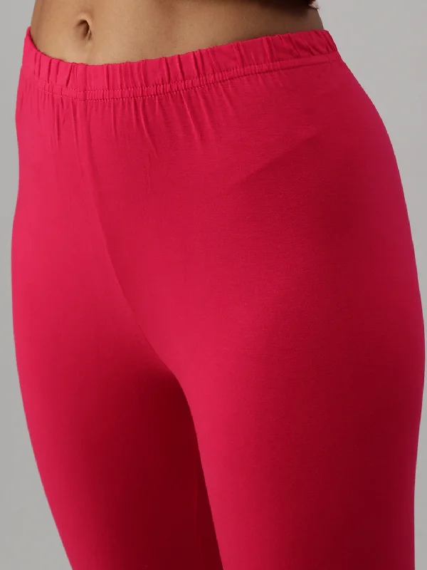 Ankle Leggings-Strawberry