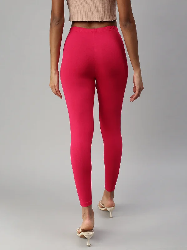 Ankle Leggings-Strawberry