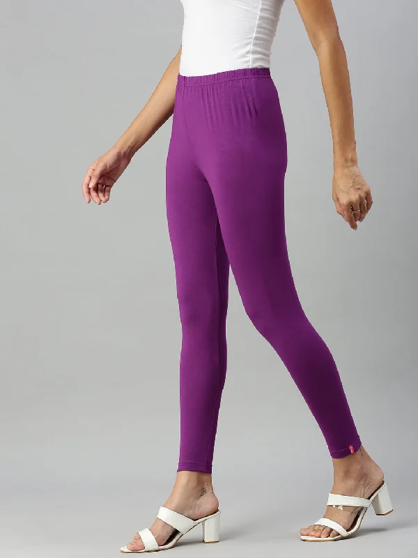 Ankle Leggings-Violet