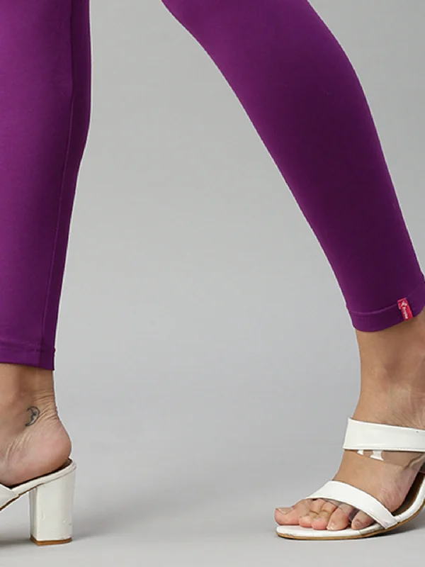 Ankle Leggings-Violet