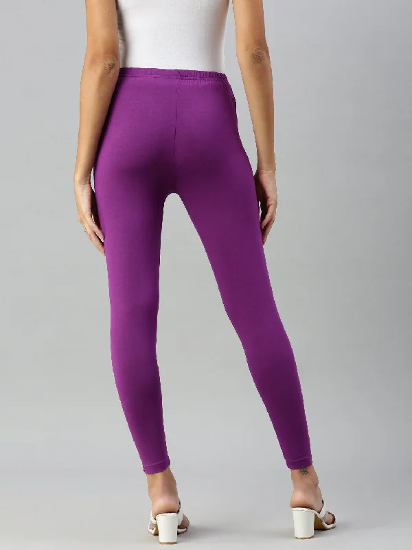 Ankle Leggings-Violet