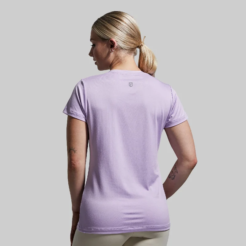 Athleisure Short Sleeve V-Neck (Enchanted)