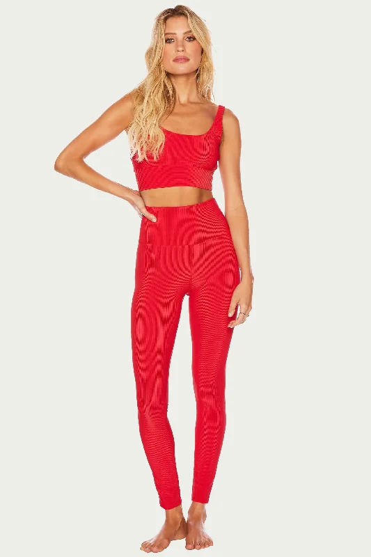 Ayla Legging Red