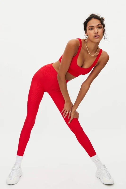 Ayla Legging Red