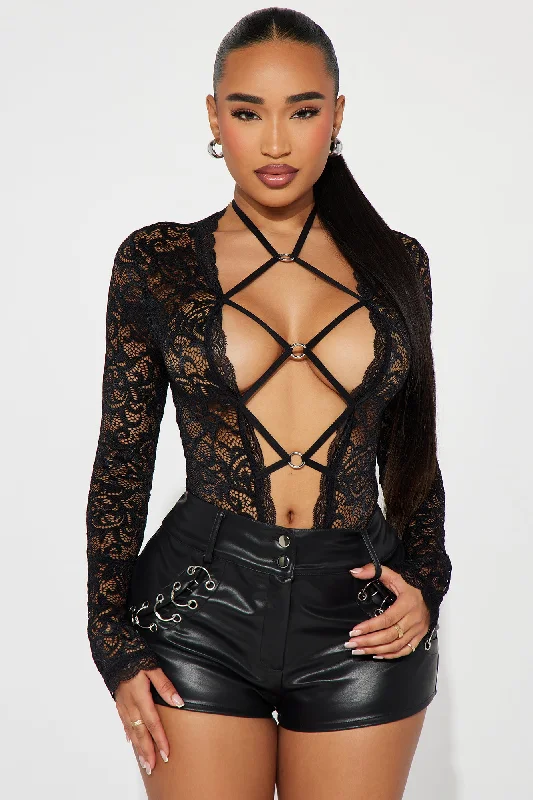 Better Without You Bodysuit - Black